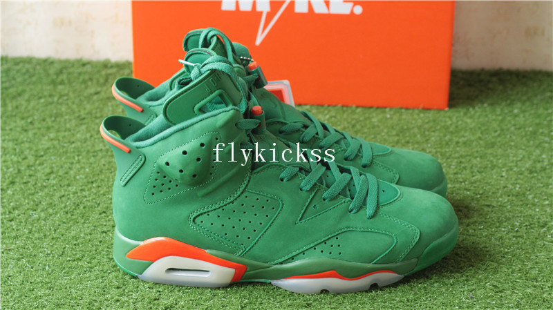 Authentic Air Jordan 6 Gatorade Green